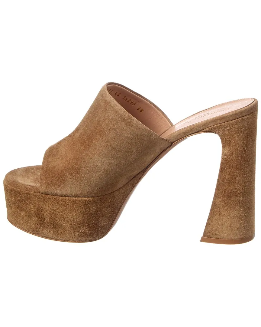 Gianvito Rossi Holly Suede Mule