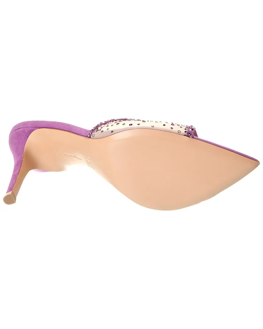 Gianvito Rossi Rania 85 Suede Mule