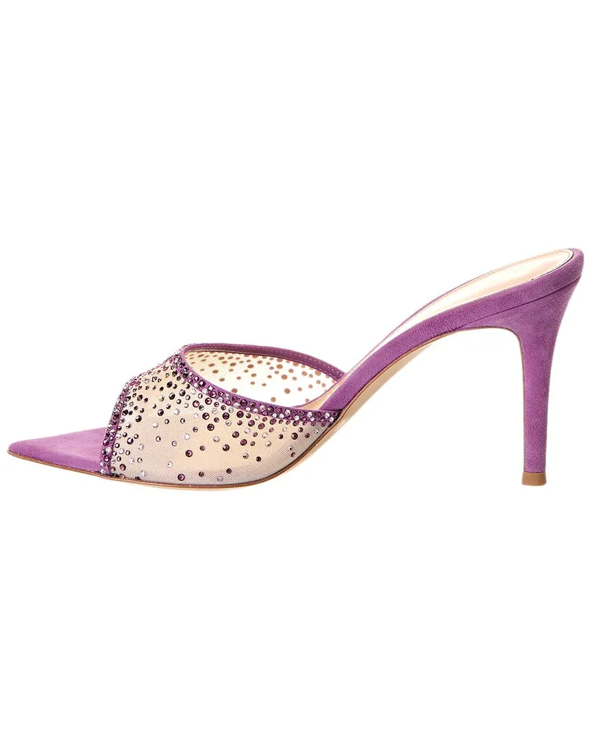 Gianvito Rossi Rania 85 Suede Mule