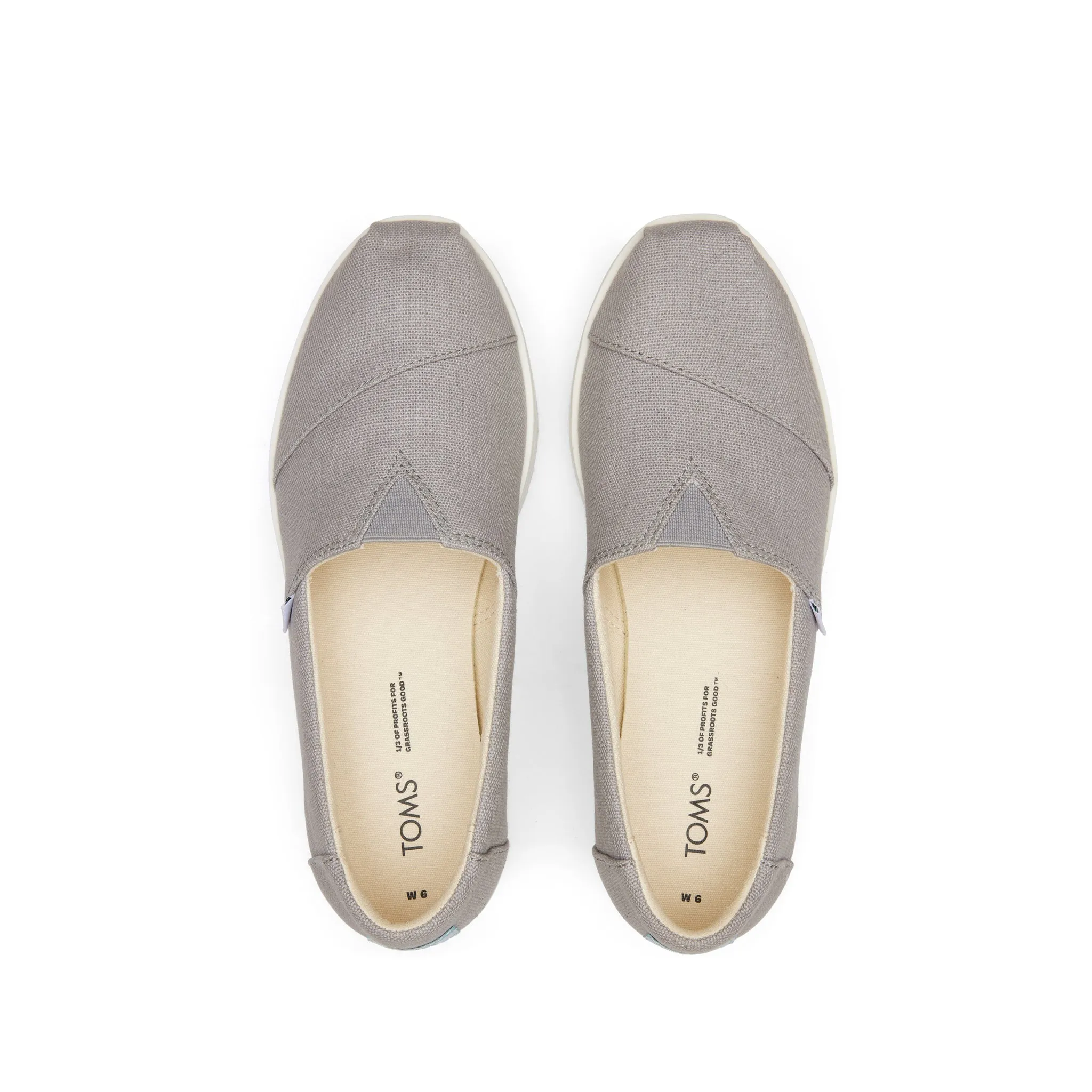 Grey Midform Espadrille