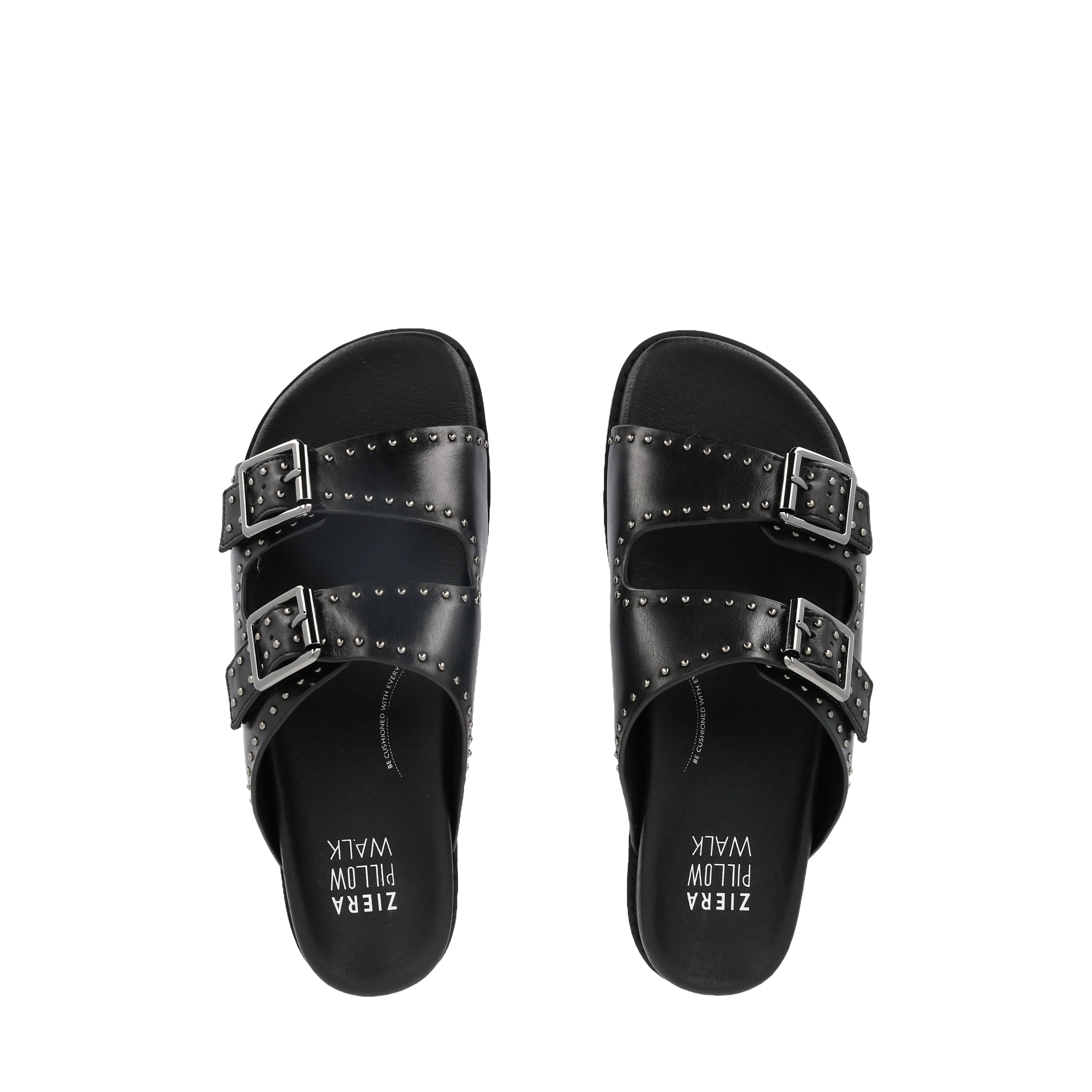 HAVRO W - BLACK-GUNMETAL LEATHER