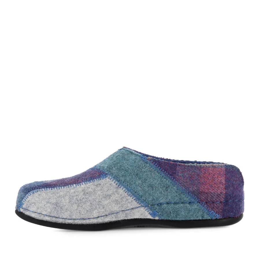HILDA - PURPLE TARTAN