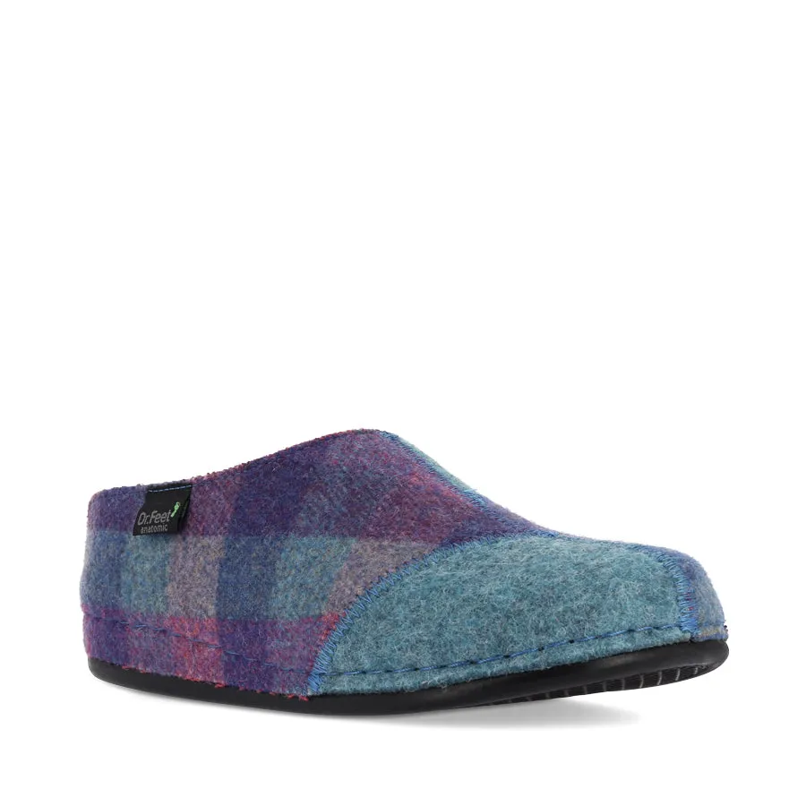 HILDA - PURPLE TARTAN