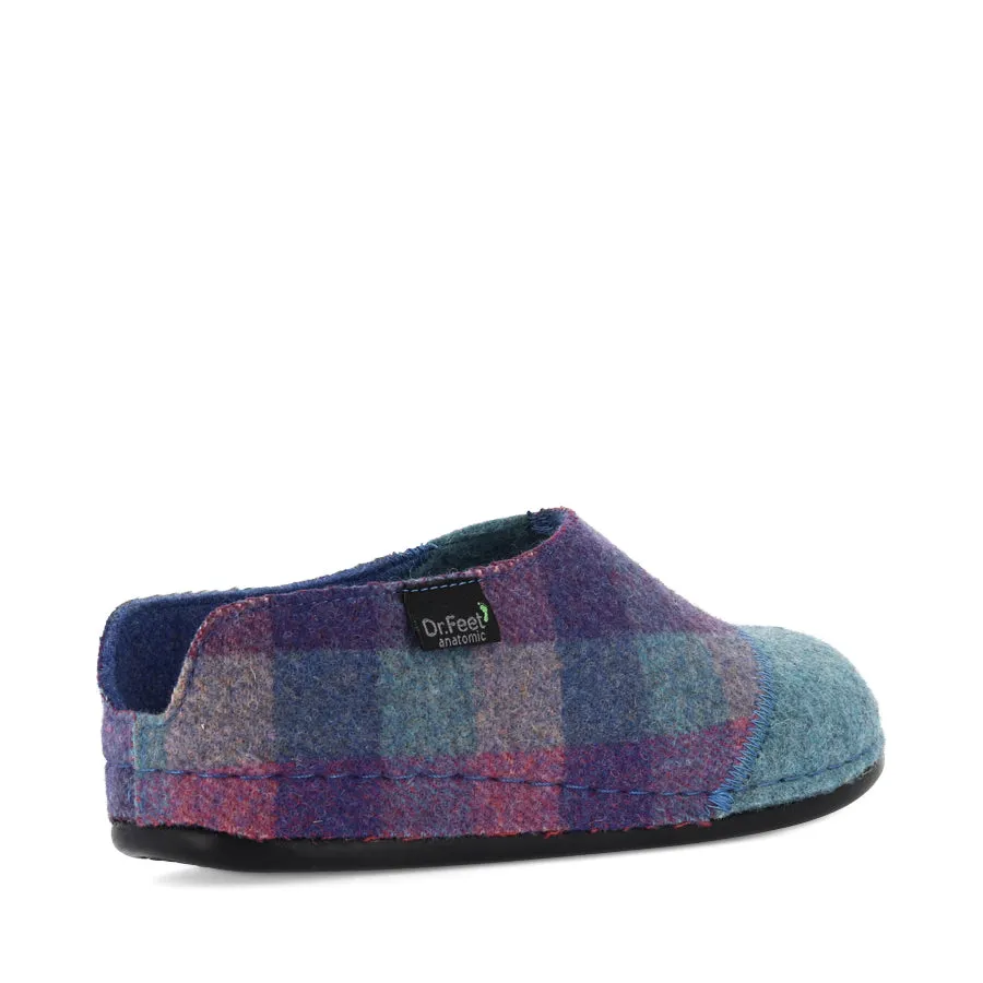 HILDA - PURPLE TARTAN