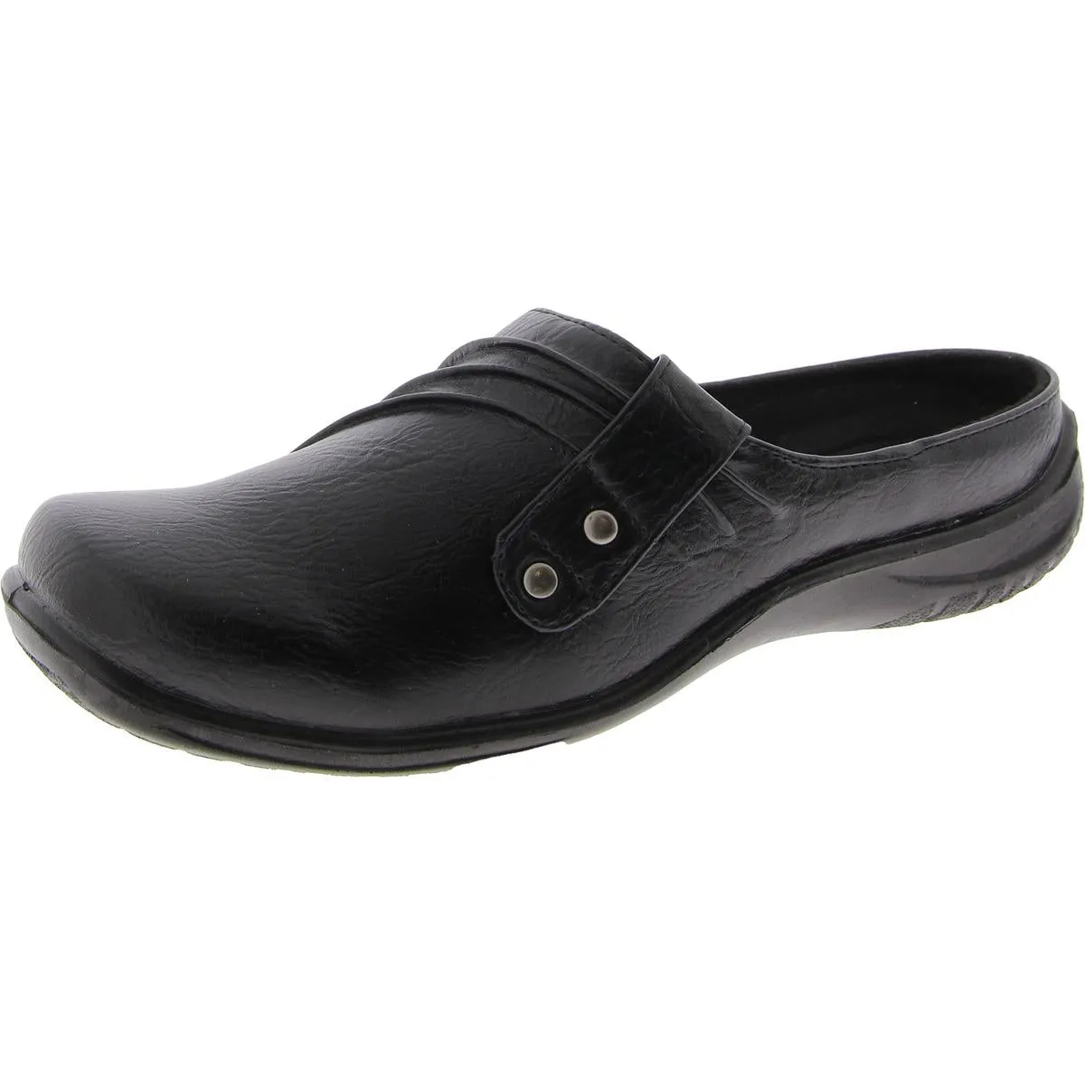 Holly Womens Faux Leather Mules