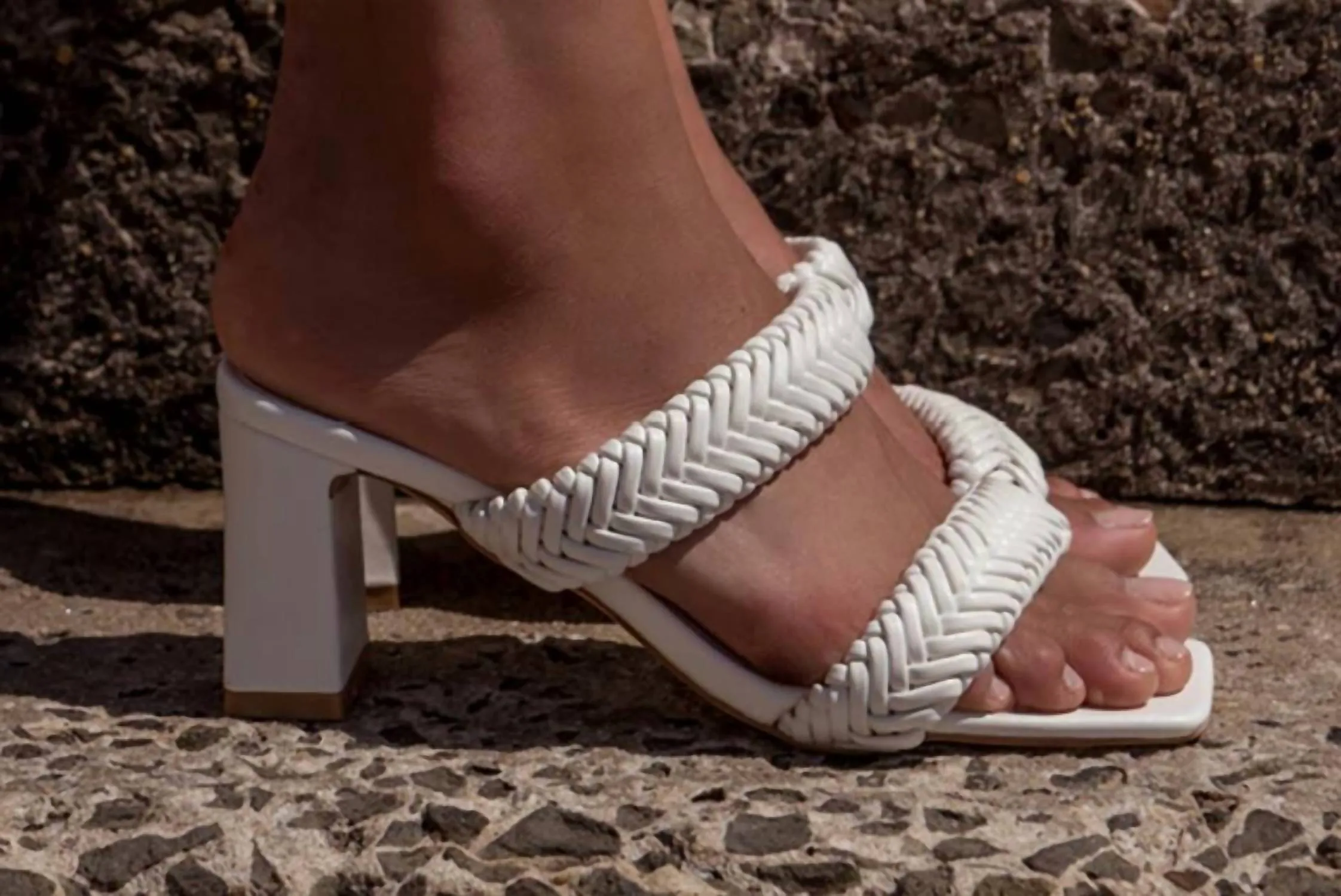 Illora Mules In White
