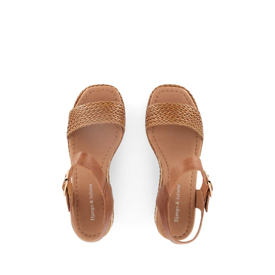 IMARI - DARK TAN LEATHER