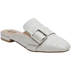 Isla Womens Buckle Slip-On Mules