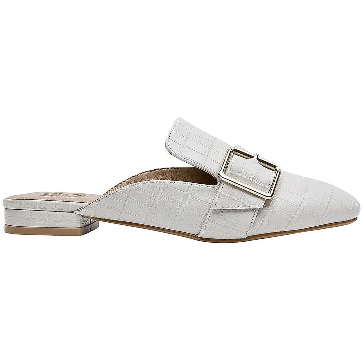 Isla Womens Buckle Slip-On Mules