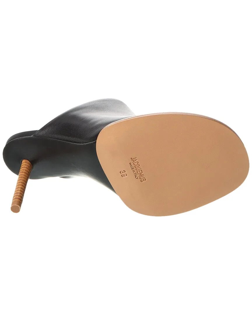Jacquemus Les Mules Rond Carre Leather Mule