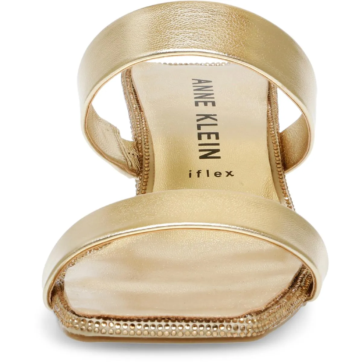 Jaimie Womens Embellished Slip-on Mules