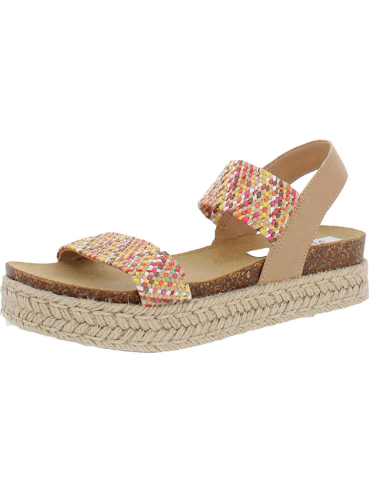 Jaklin Womens Slip-On Platform Espadrilles