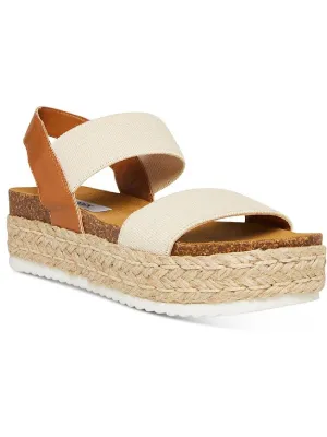 Jaklin Womens Slip-On Platform Espadrilles