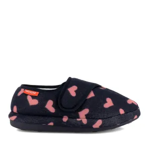 JAMIE PLUS - NAVY PINK HEARTS