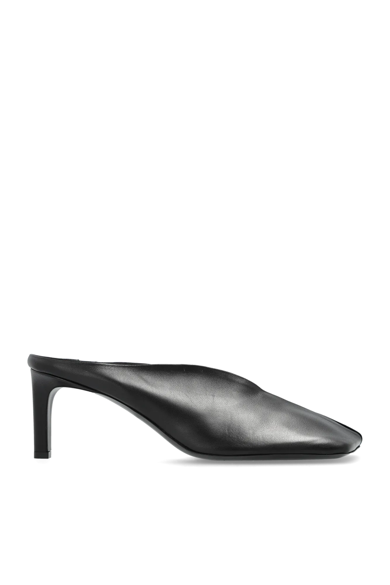 Jil Sander Leather Heeled Mules