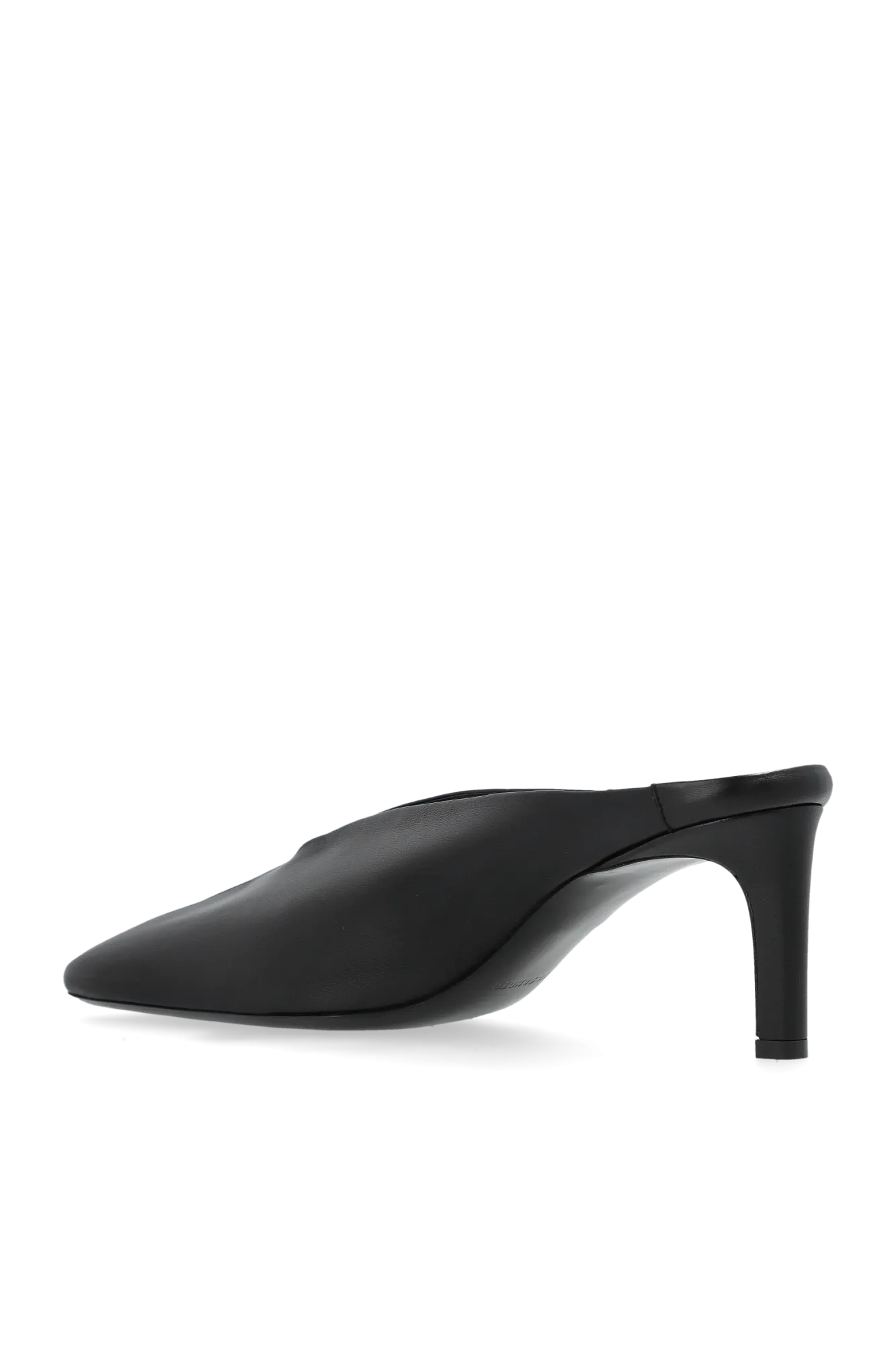 Jil Sander Leather Heeled Mules