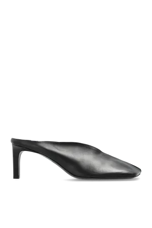Jil Sander Leather Heeled Mules