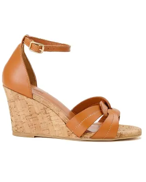 J.McLaughlin Madrid Leather Wedge