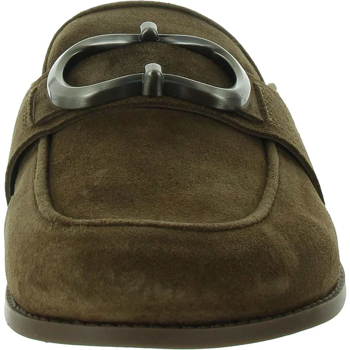 JUNNIE Womens Leather Slip On Mules