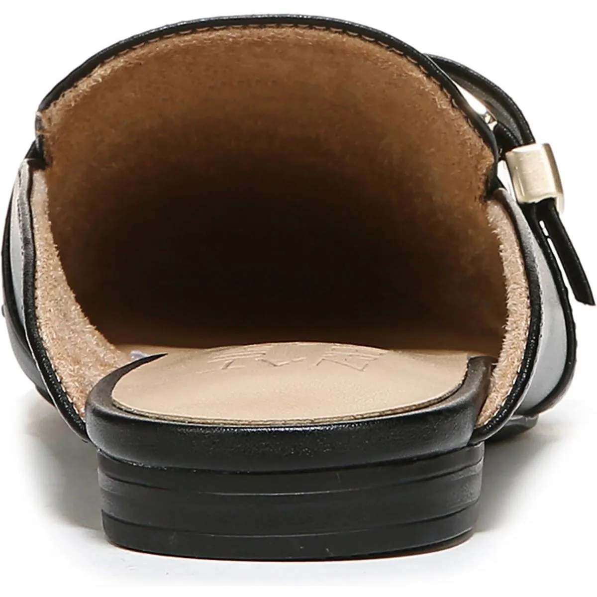 Kayden 3 Womens Faux Leather Square Toe Mules