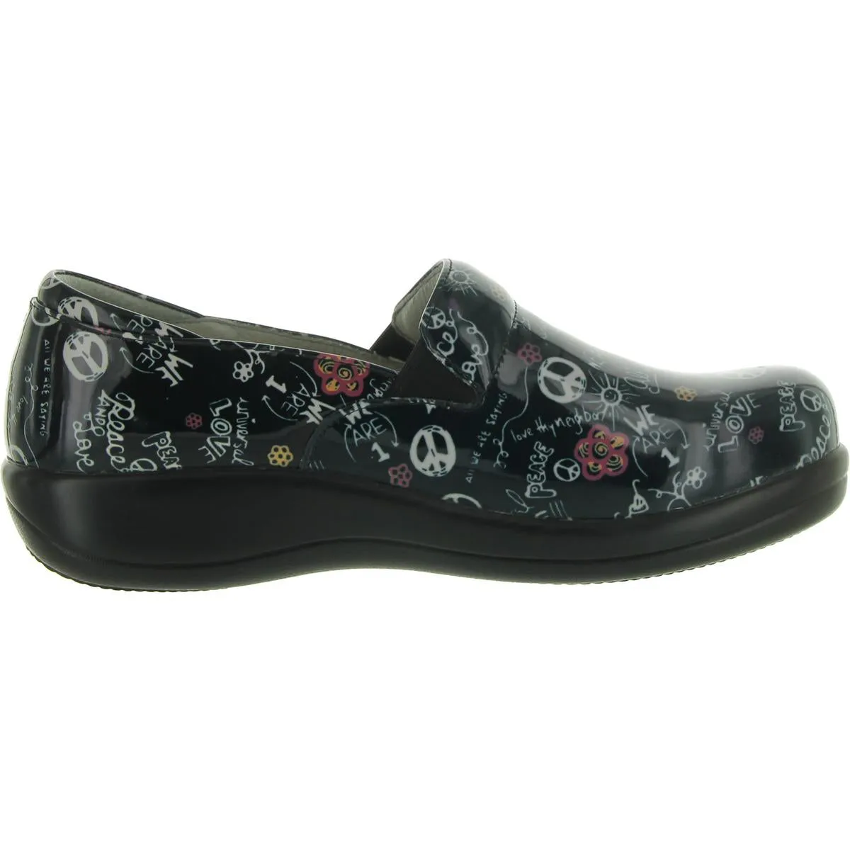 Keli Womens Leather Casual Clogs