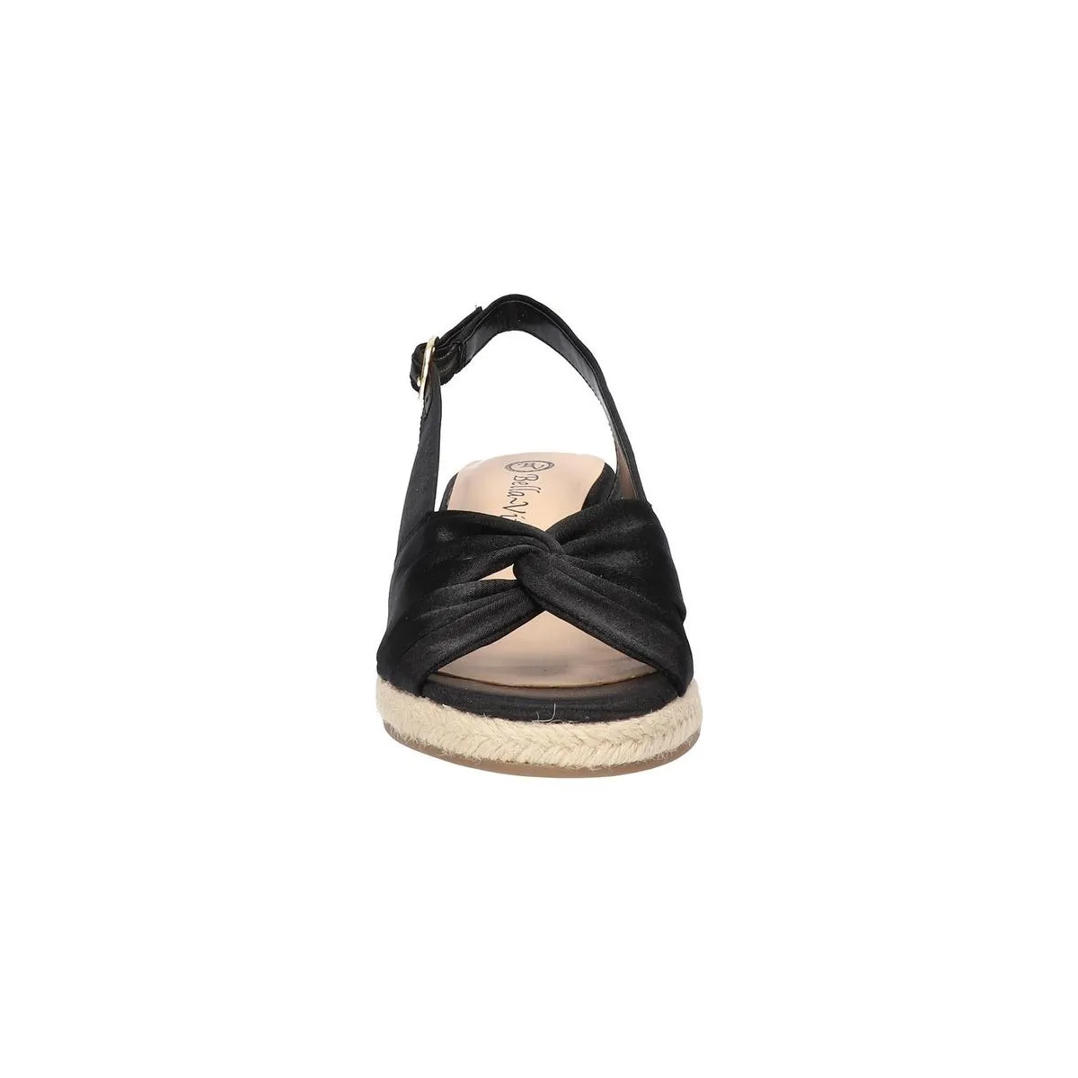 Kimora Womens Twist Front Slingback Wedge Sandals