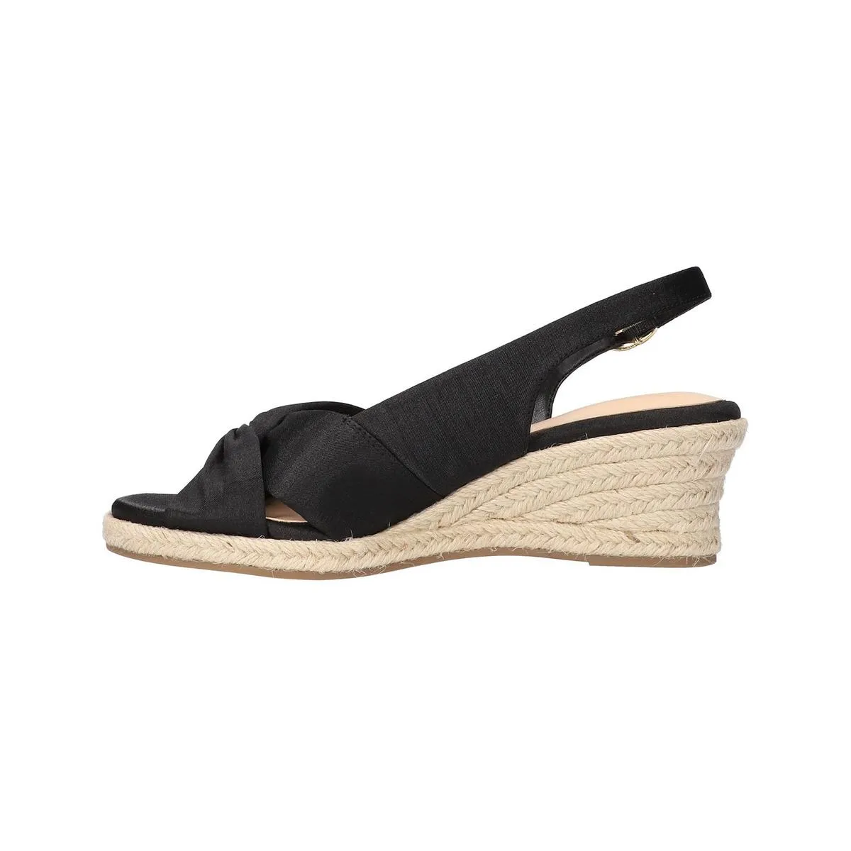 Kimora Womens Twist Front Slingback Wedge Sandals