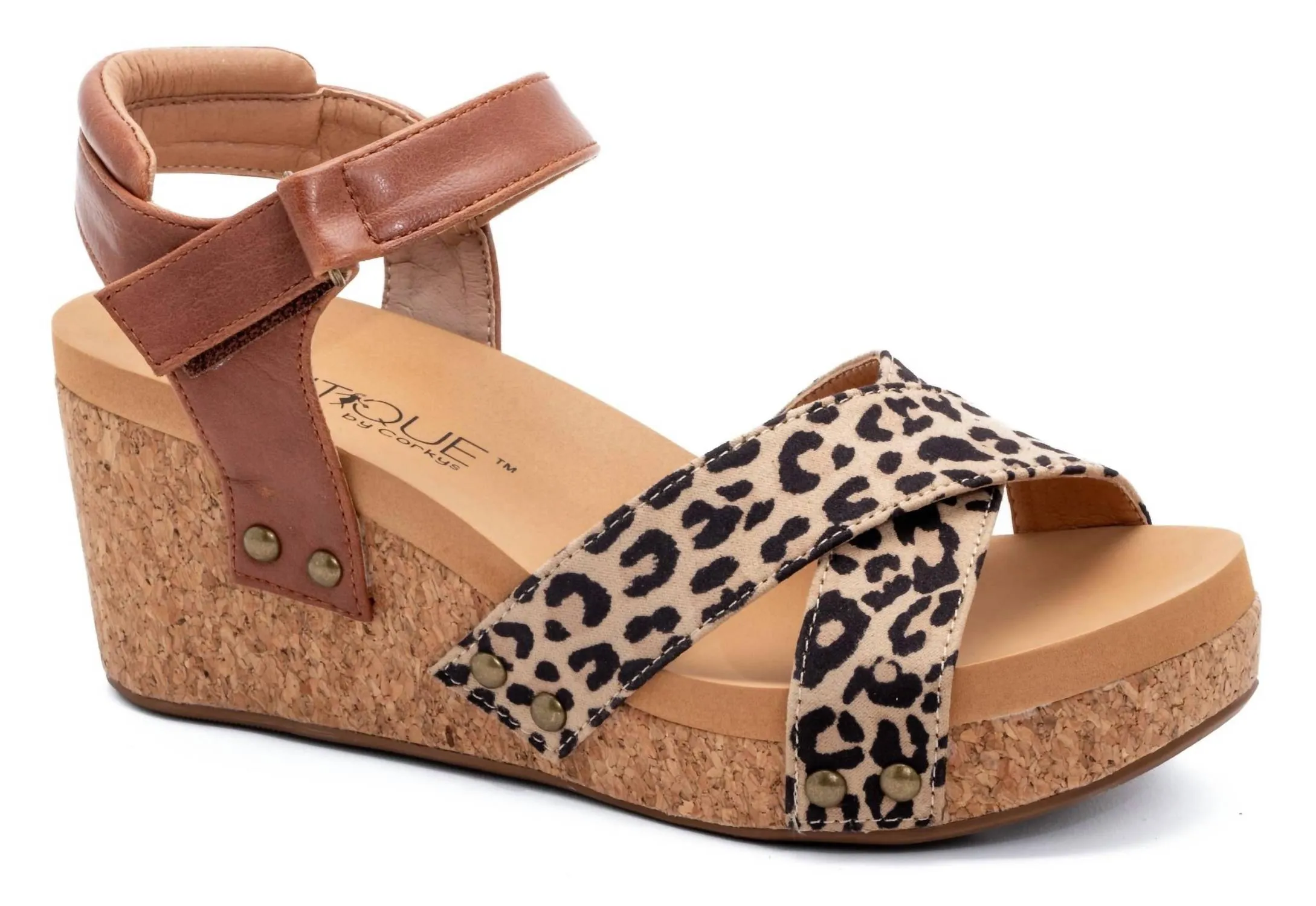 Kindle Wedge Sandal In Brown