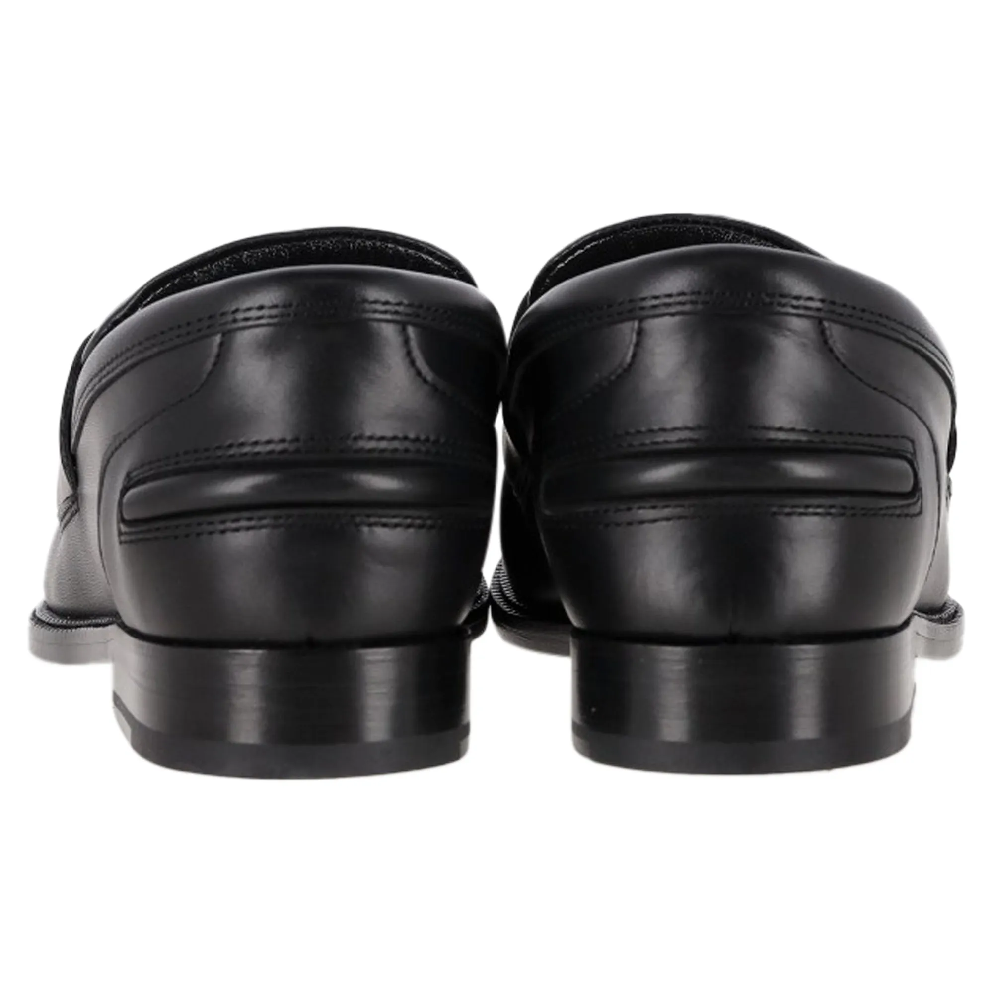 Lanvin Slip on Loafers in Black Leather