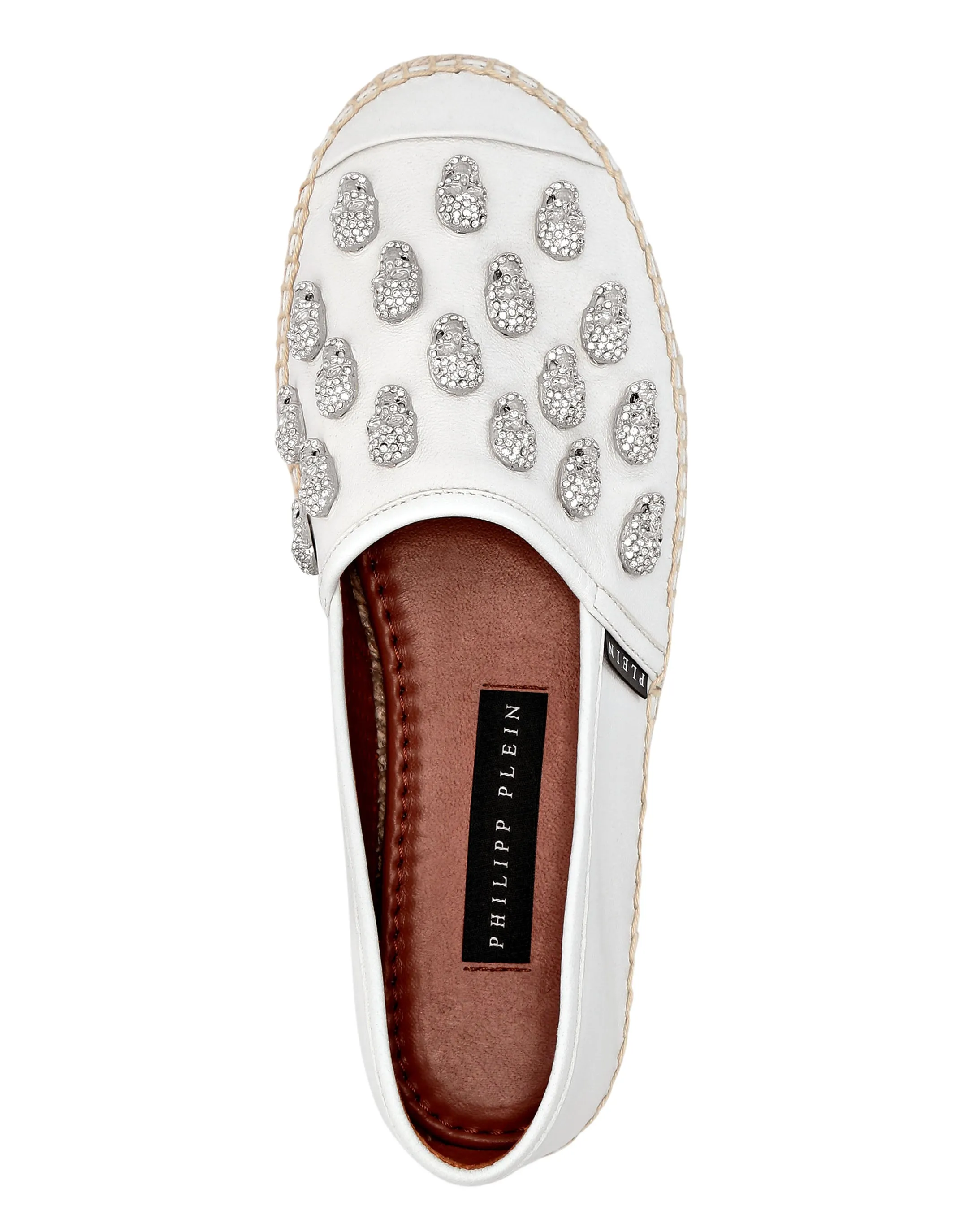 Leather Espadrillas Skull