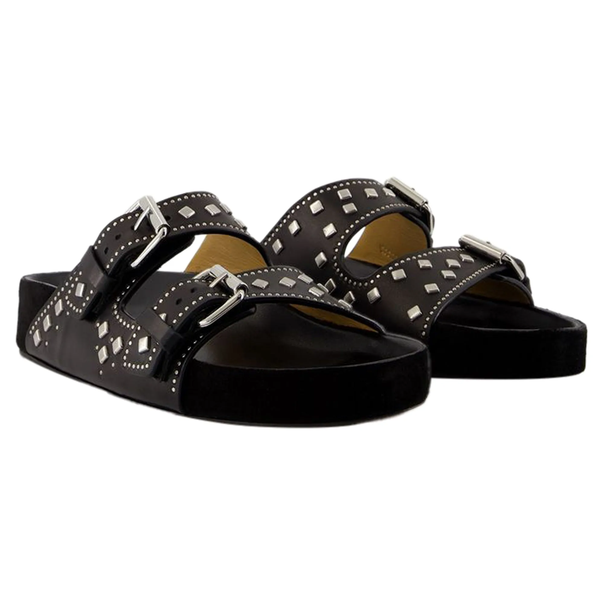 Lennyo Gb Sandals - Isabel Marant - Leather - Black