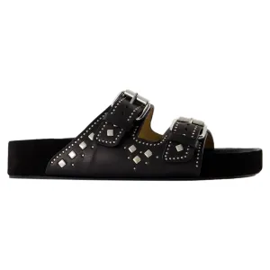 Lennyo Gb Sandals - Isabel Marant - Leather - Black