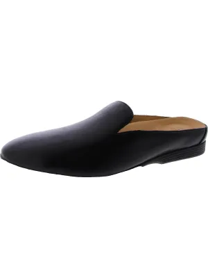 Lexie Milled Napa Womens Leather Slip-On Mules
