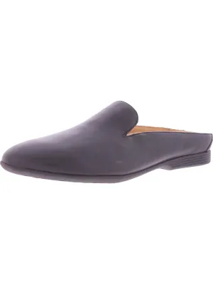 Lexie Milled Nappa Womens Leather Slip on Mules