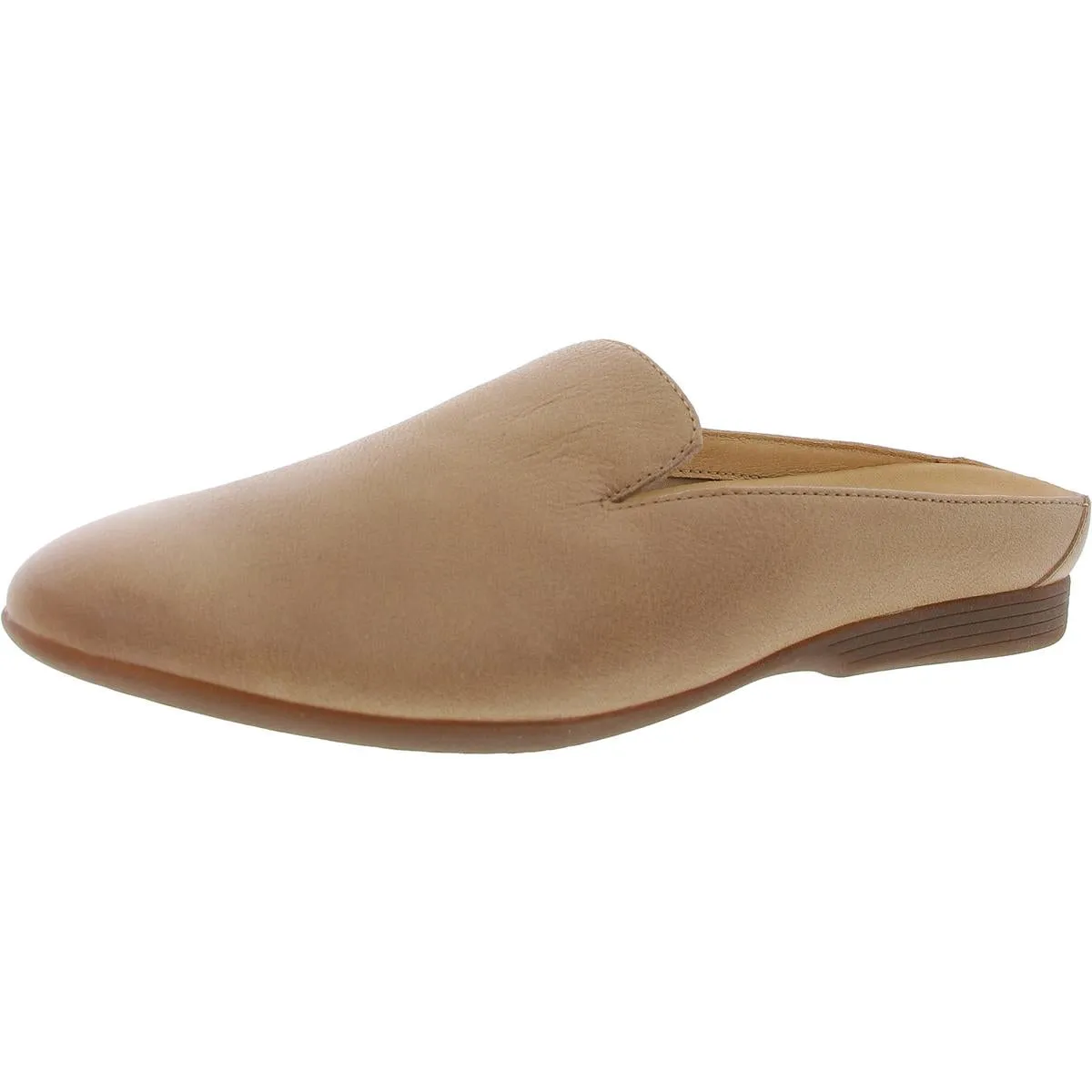 Lexie Milled Nappa Womens Leather Slip on Mules