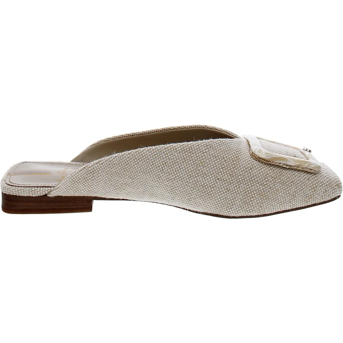 Lin Womens Square Toe Slip On Mules