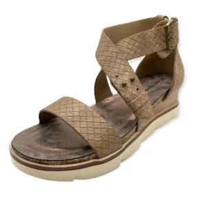 Lisle Wedges In Taupe Tan