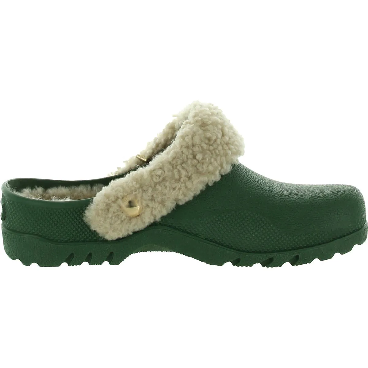 Lola Womens Leather Slip On Clogs