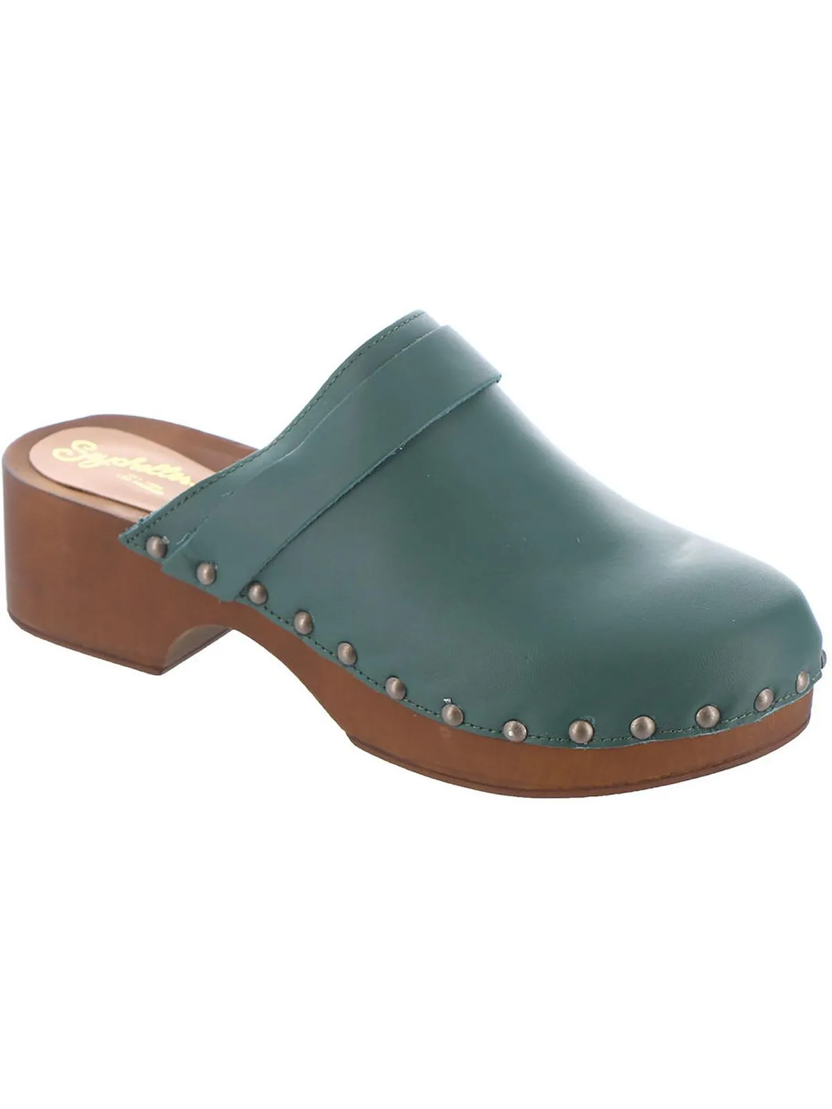 Loud And Clear Womens Laceless Slip On Clogs