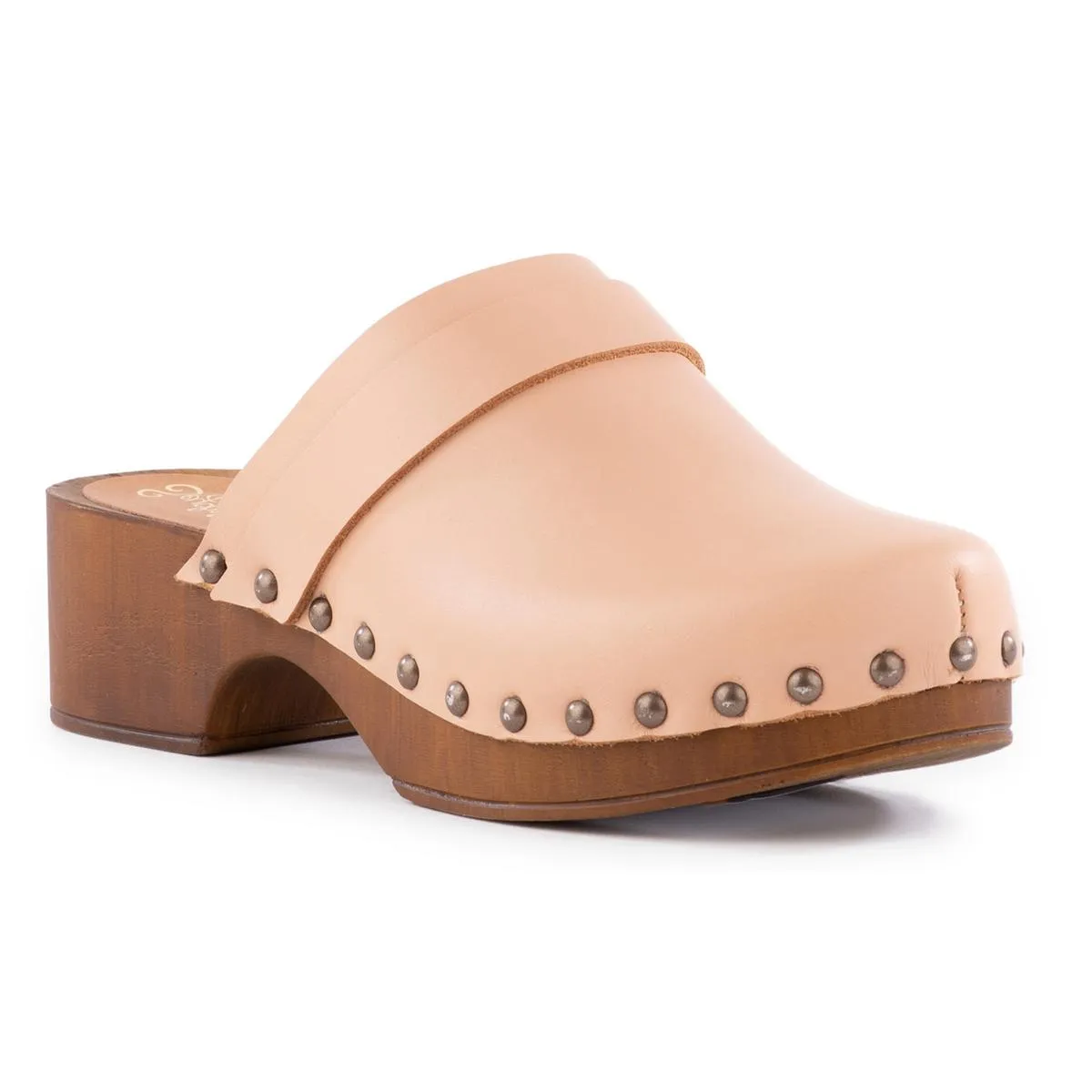Loud And Clear Womens Laceless Slip On Clogs