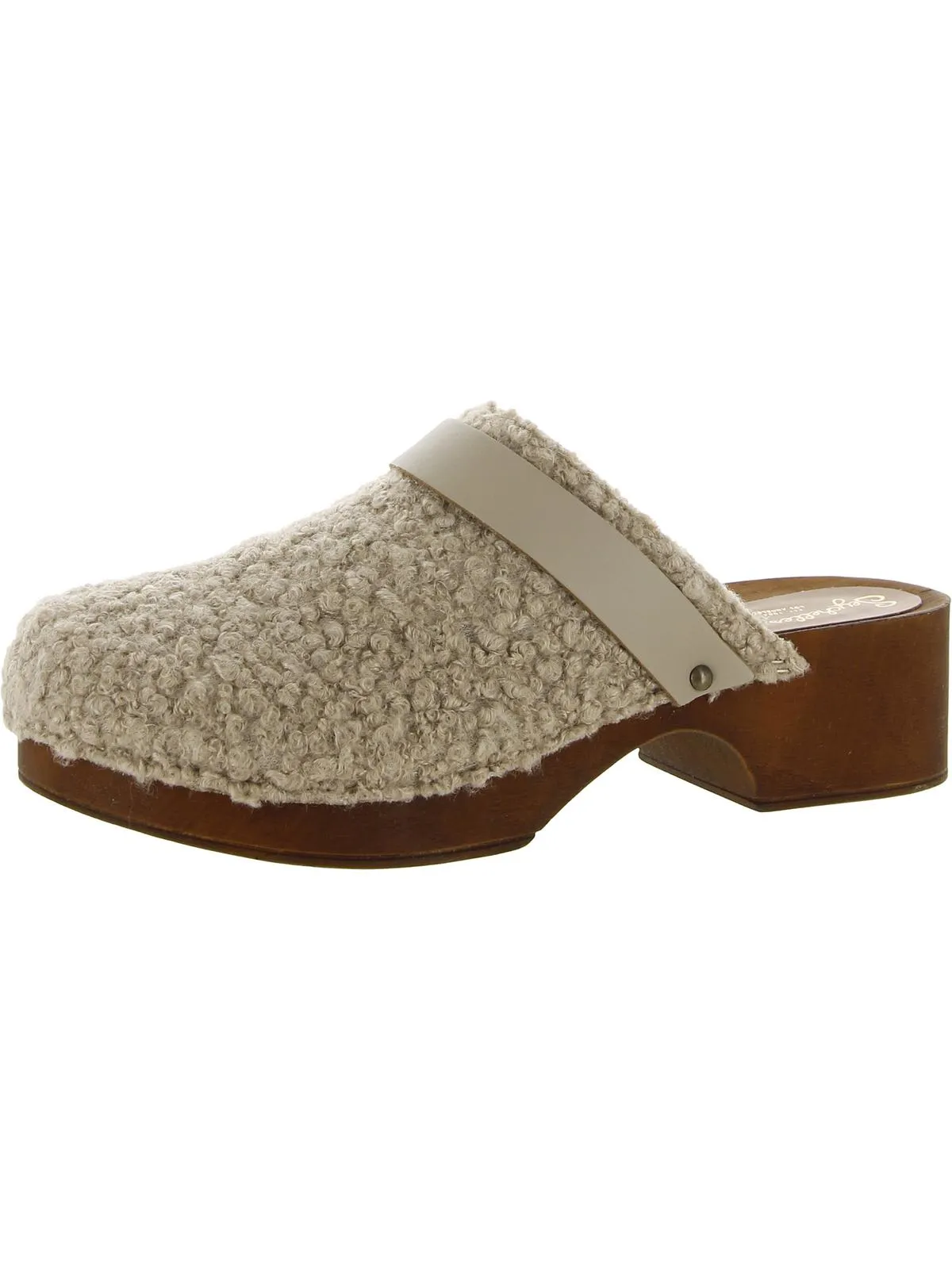 Loud And Clear Womens Laceless Slip On Clogs
