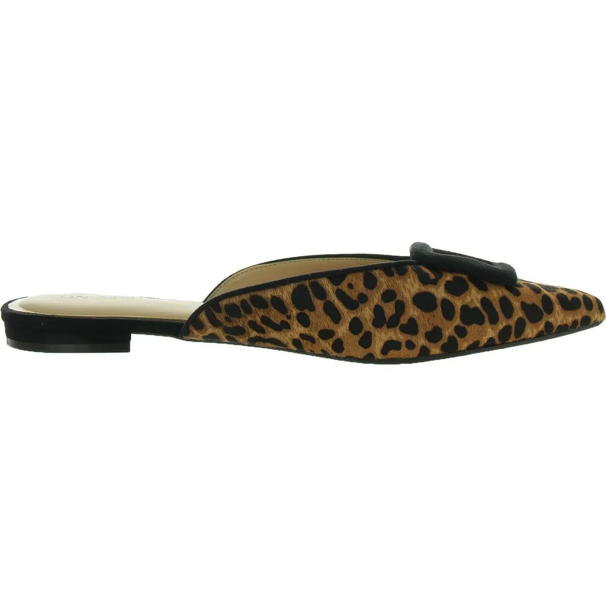 Mabel Womens Calf Hair Slip-On Mules