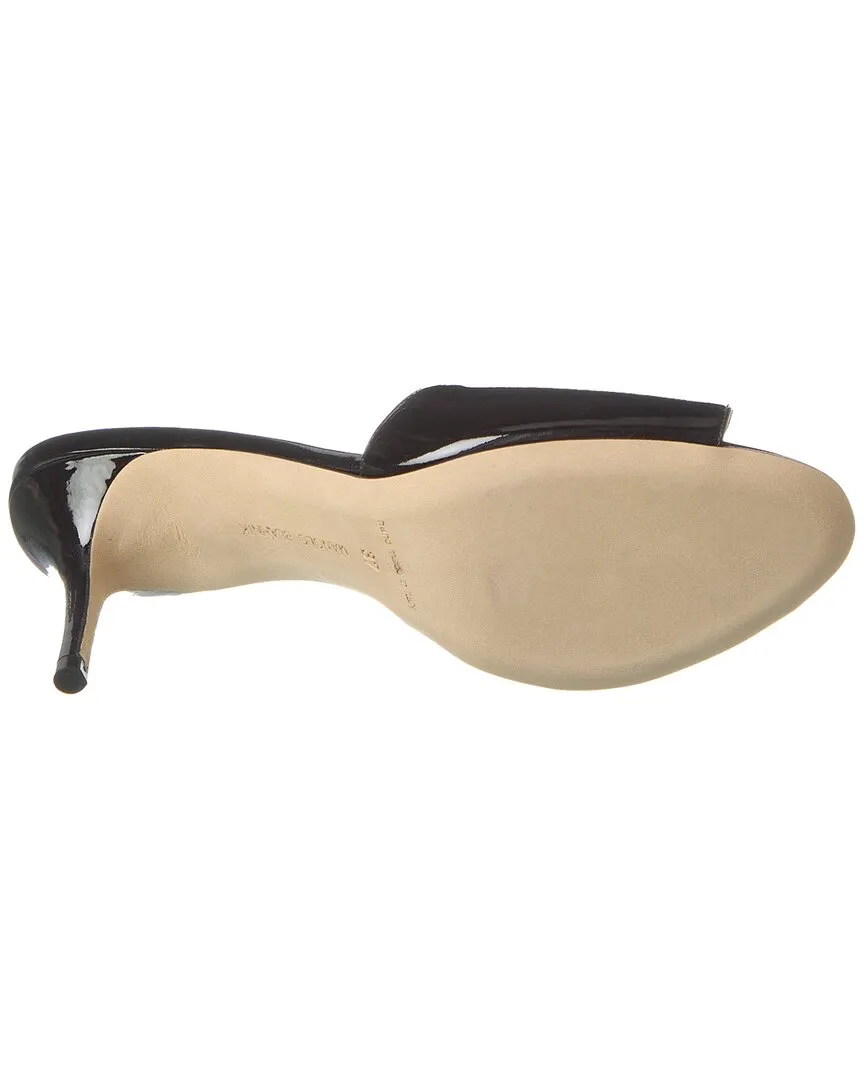 Manolo Blahnik Houramu 70 Patent Mule