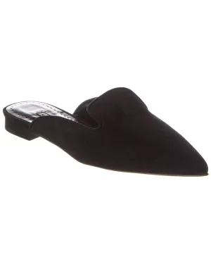 Manolo Blahnik Wilfa Suede Mule