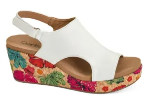 Margarita Carly Wedge In White