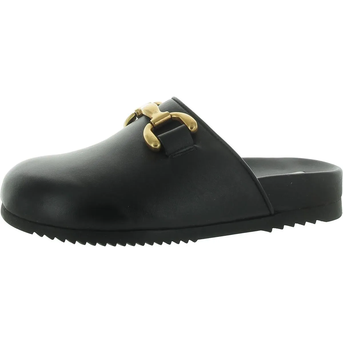 Masin Womens Chain Slip-On Mules