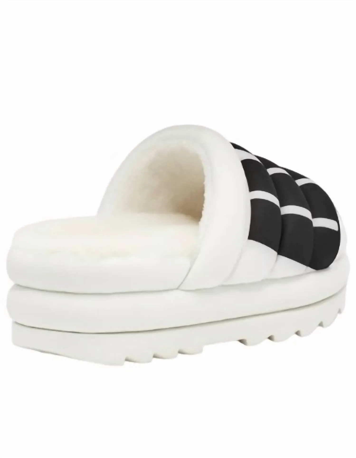 Maxi Slide Logo In White