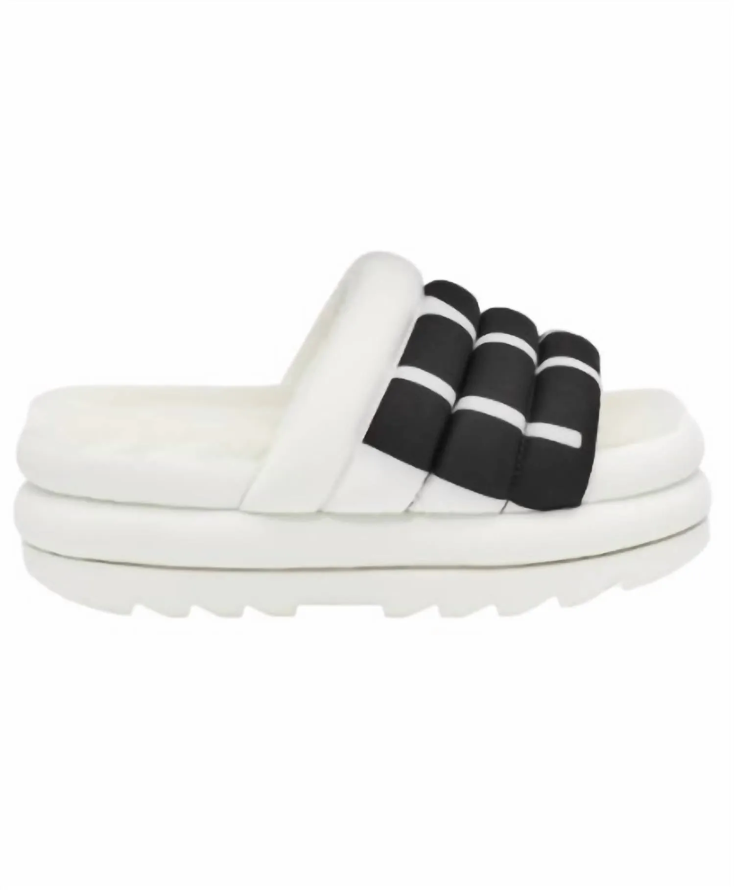 Maxi Slide Logo In White