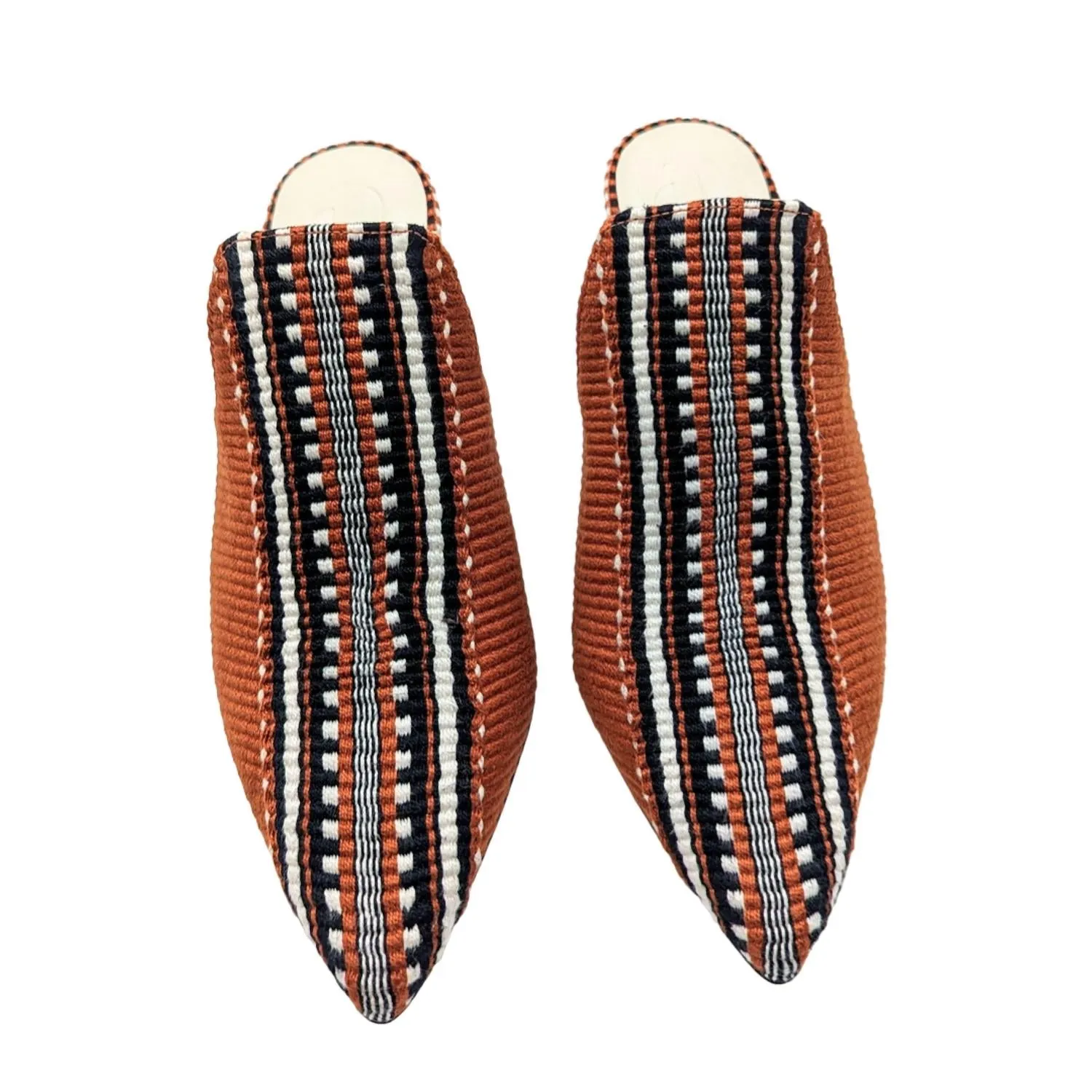 Mencia Heeled Mule In Cognac