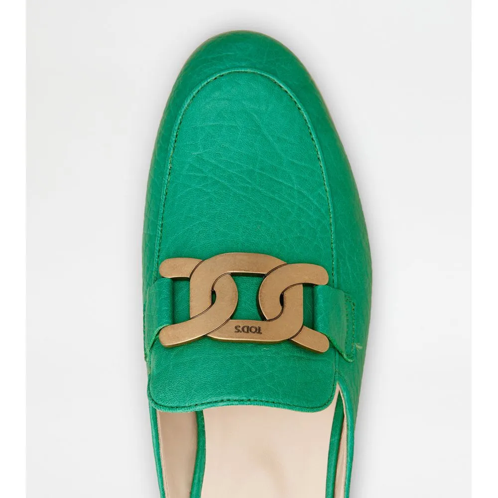 Mules in Leather